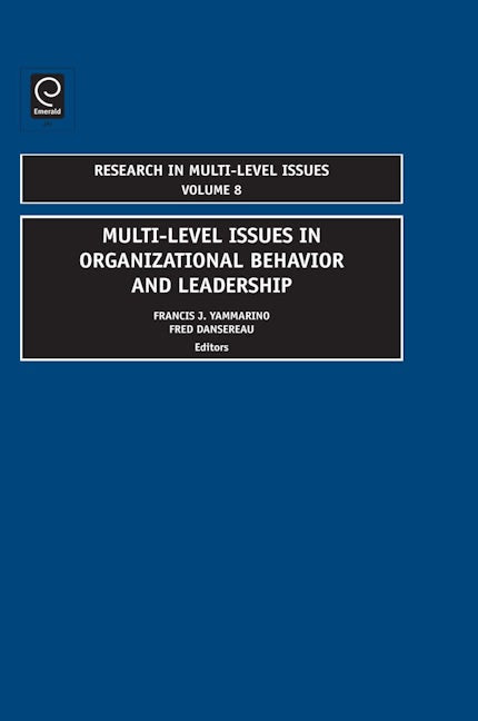 Book cover image for Multi-Level Issues In Organizational Behavior And Leadership ISBN: 9781848555020